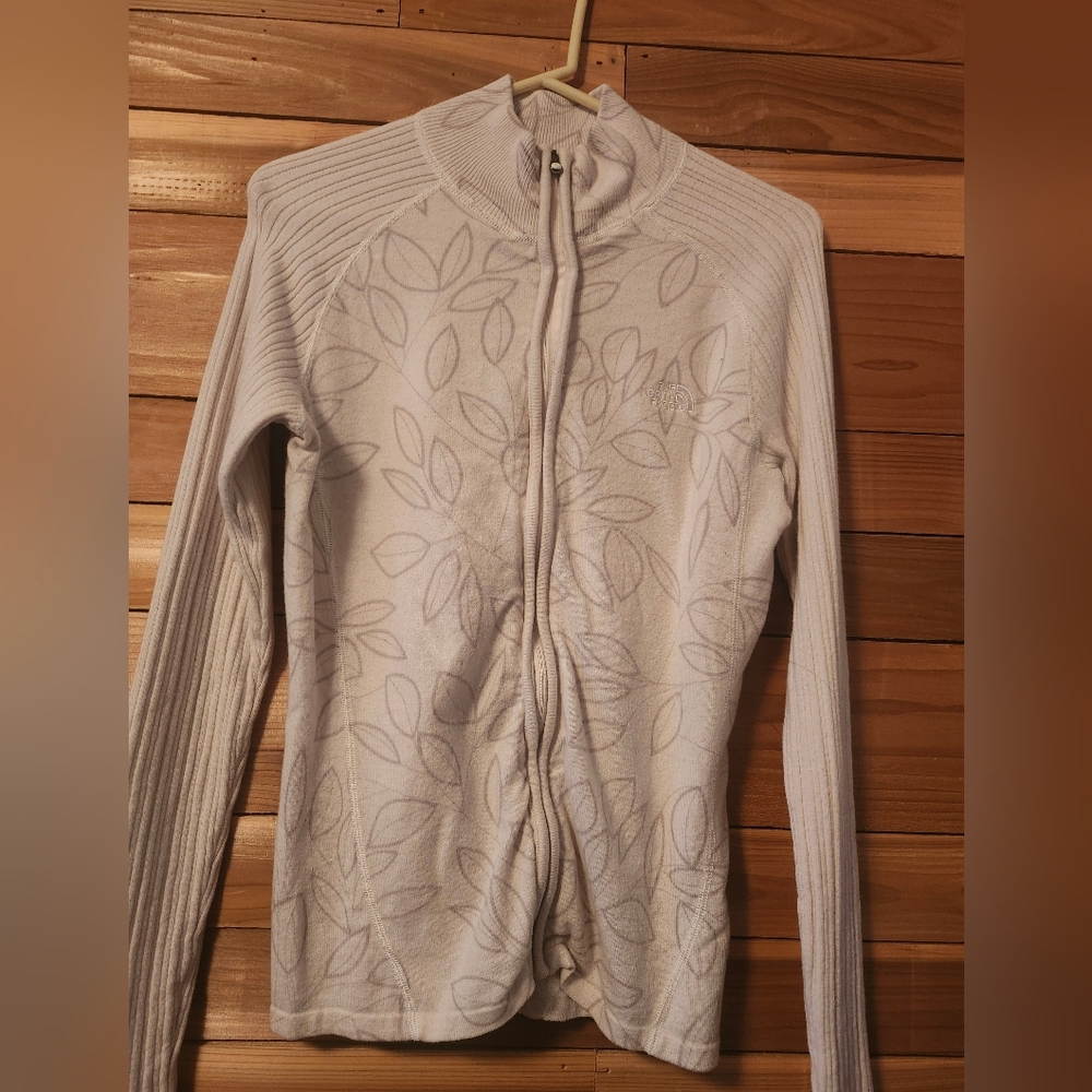 The North Face Women's Light  Full-Zip Leaf-Print Cardigan Size M